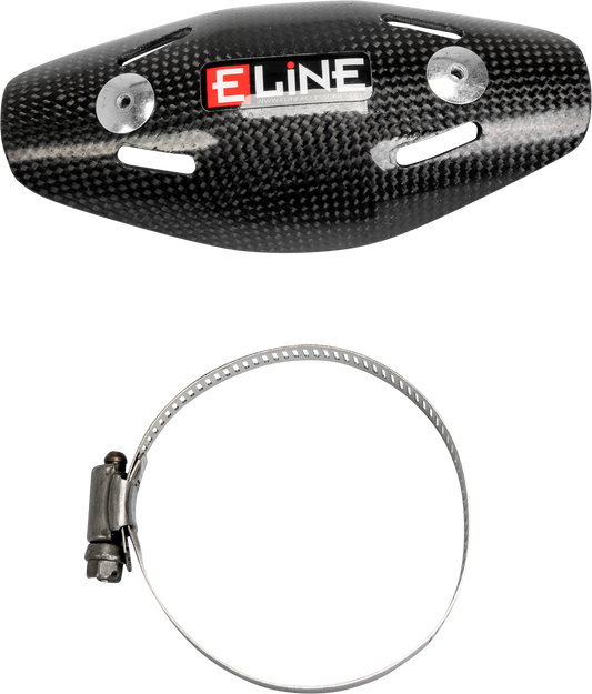 E-Line Accessories Carbon Fiber Heat Shields Uni • #677-9101