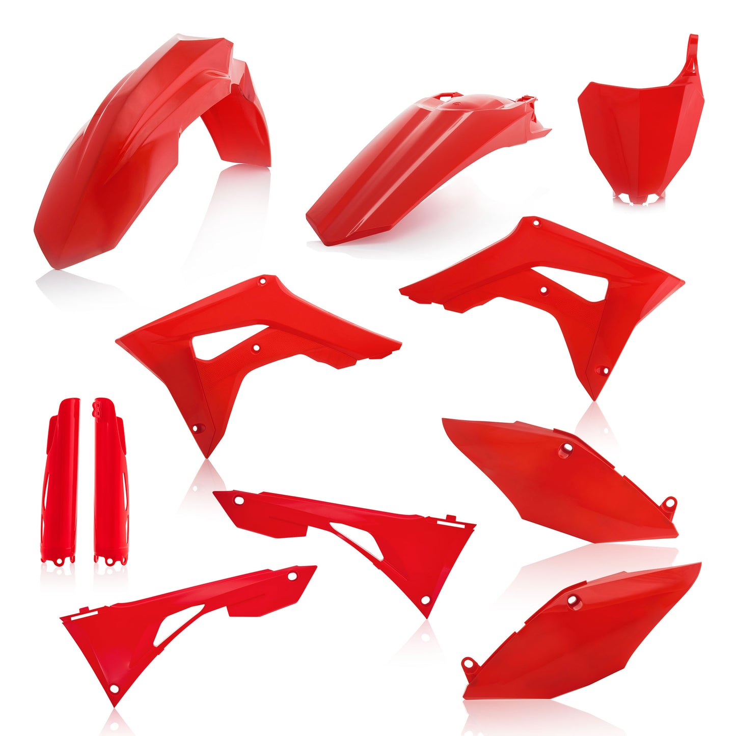 Acerbis Full Plastic Kit Red • #27362-50227