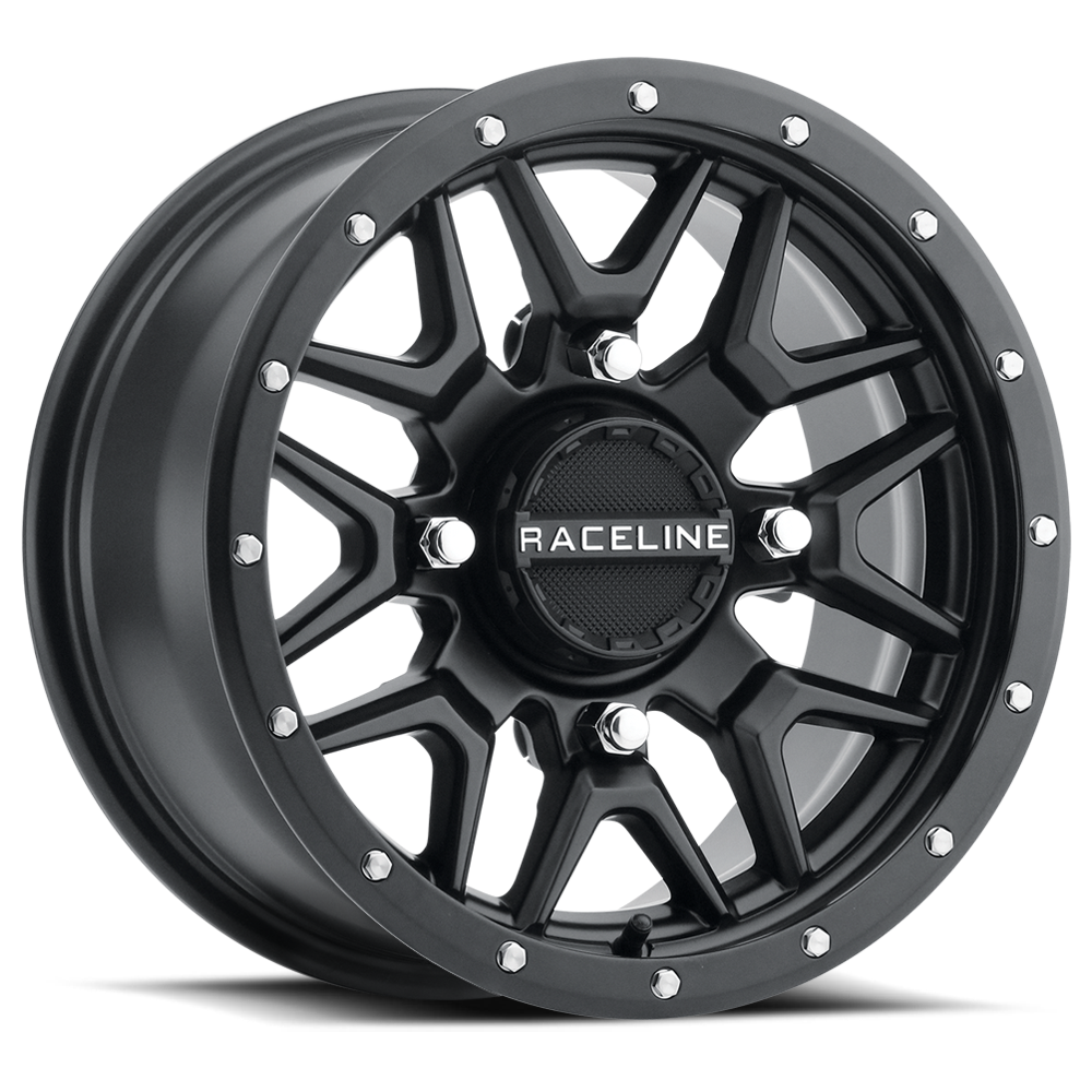 Raceline Krank Wheel 14X7 4/137 6+1 (+38Mm) Black