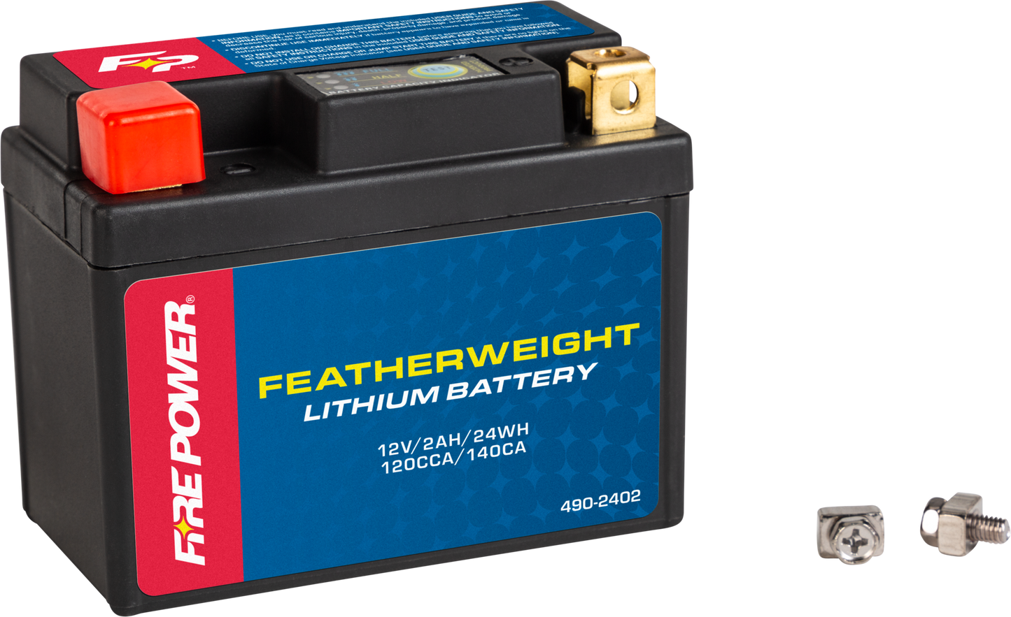 Fire Power Featherweight Lithium Battery 120 Cca 12V/24Wh • #490-2402