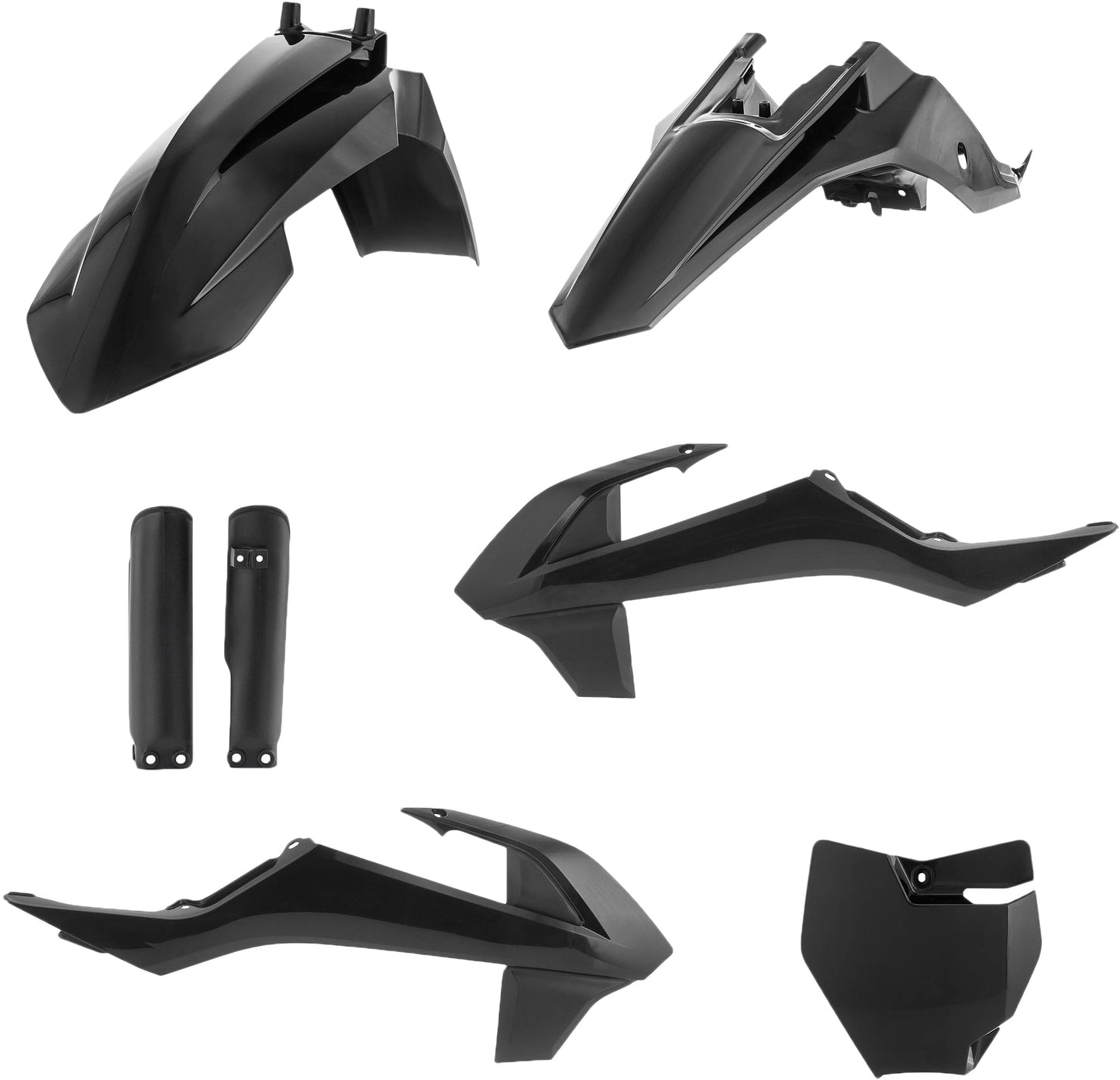 Acerbis Full Plastic Kit Black • #27915-20001