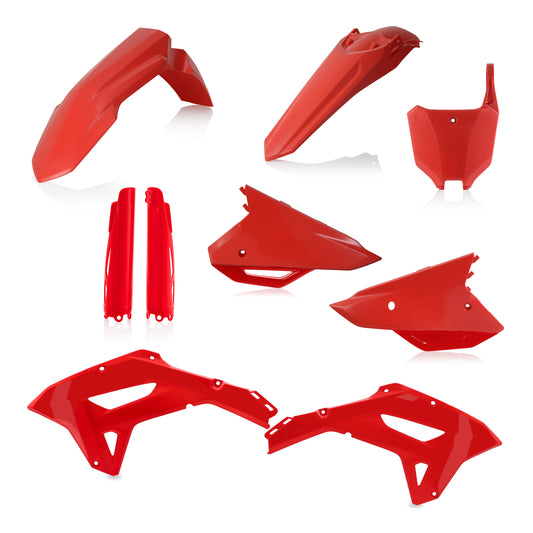 Acerbis Plastic Kit- Full Hon Red • #28618-00227