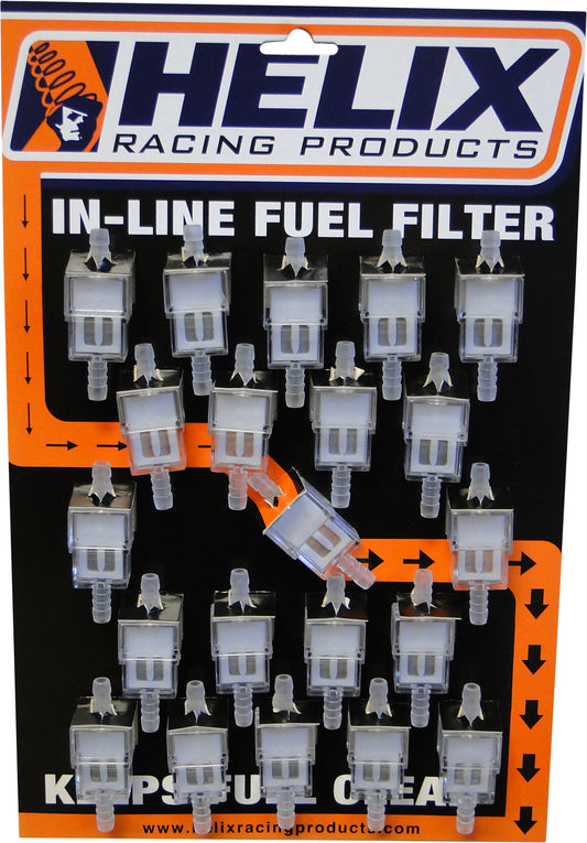 Helix Fuel Filters w/Display Card