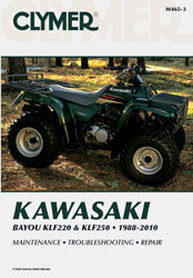 Clymer Repair Manual Kaw Klf220/250