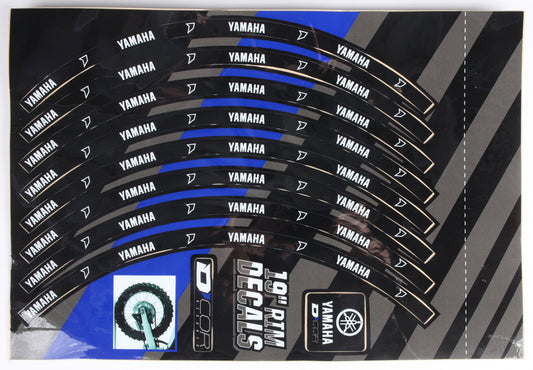 D-Cor Rim Decals 19" Yamaha Logo Rear