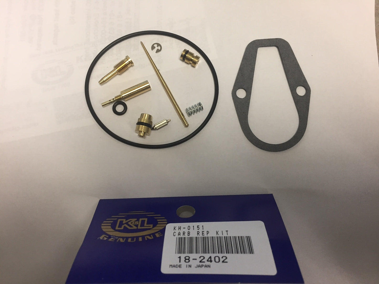 K&L CARB REPAIR KIT (EA)