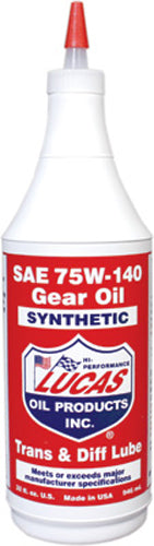 Lucas Synthetic Gear & Transmission Oil