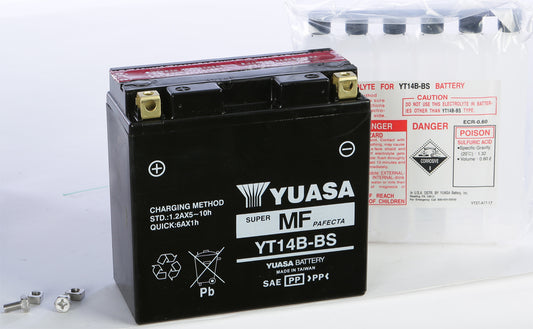 Yuasa Battery Yt14B-Bs Maintenance Free