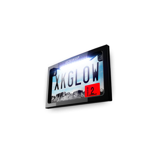 Xk Glow Lighted License Plate Frame