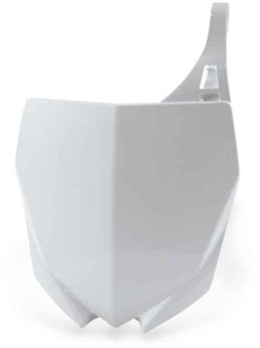Acerbis Front Number Plate White • #21717-50002