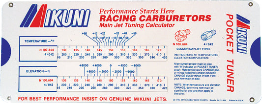 Mikuni Carburetor Pocket Tuner