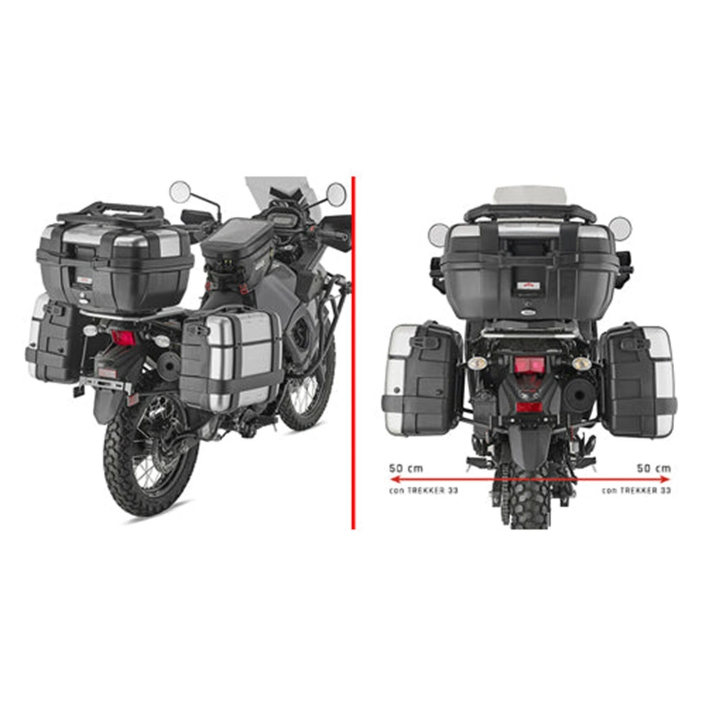 Givi Side Case Hardware Monokey Kaw