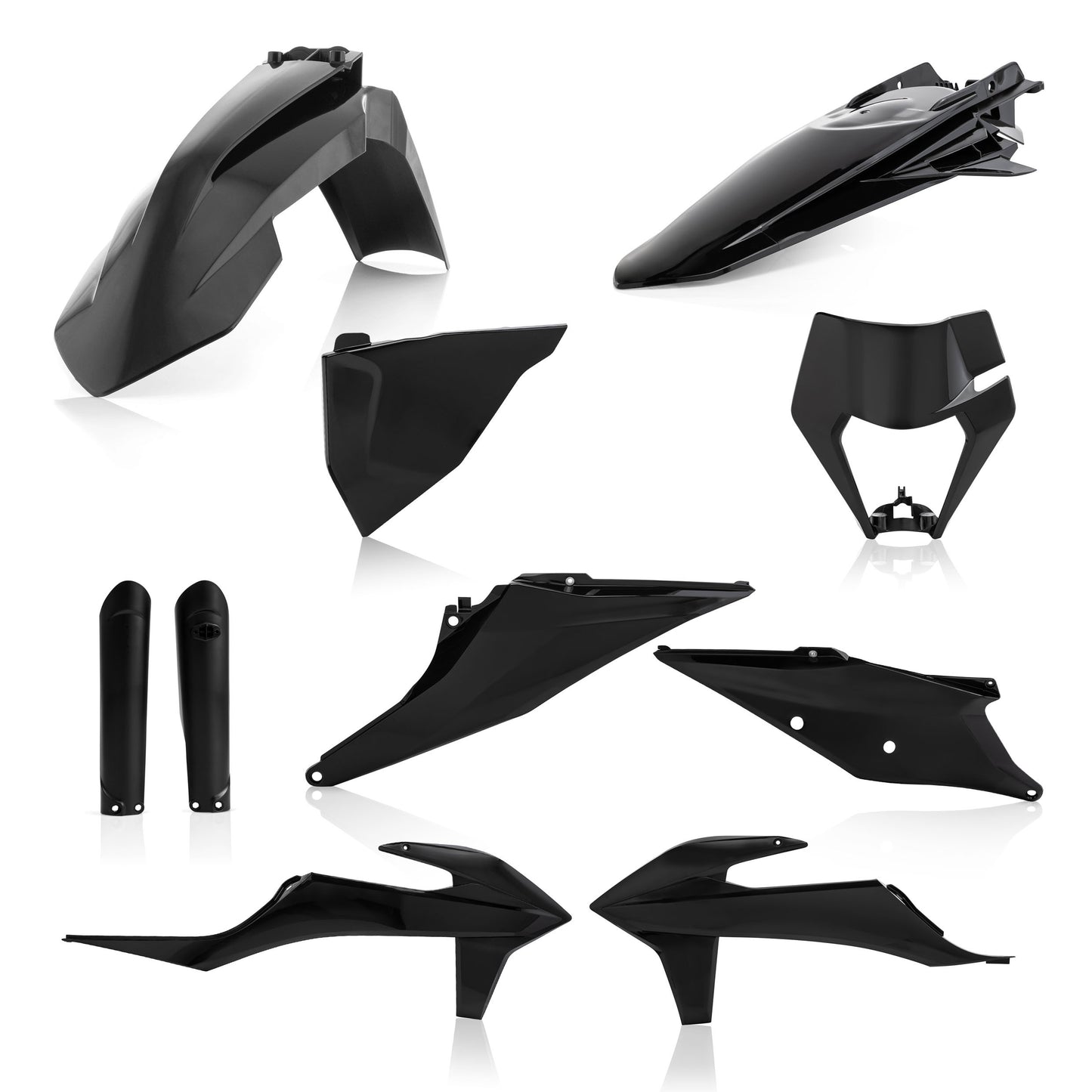 Acerbis Full Plastic Kit Black • #27915-40001