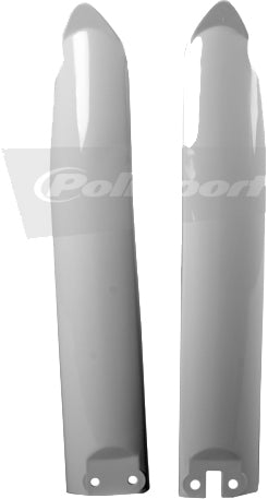 Polisport Fork Guards White • #64-3950