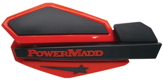 Powermadd Star Series Handguards (Red/Black)