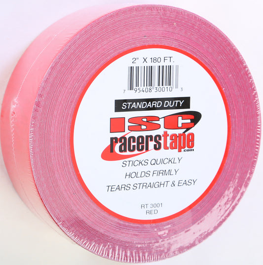 Isc Racers Tape 2"X180' (Red)