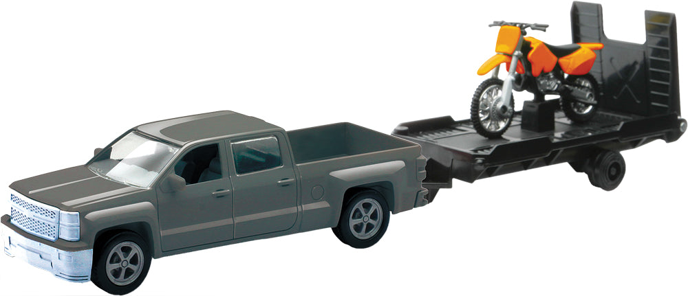 New-Ray Truck w/Sport Vehicle Replica