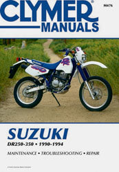 Clymer Repair Manual Suz Dr250-350