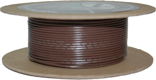 Namz Custom Cycle #18-Gauge Brown 100' Spool Of Primary Wire