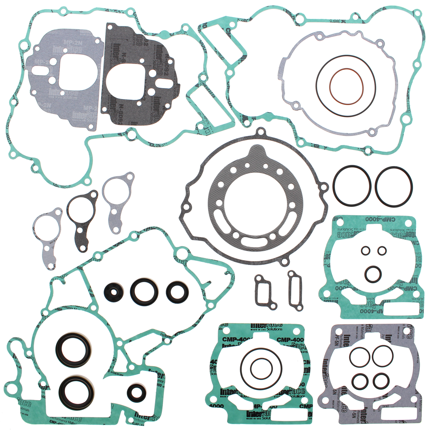 Vertex Complete Gasket Set With Oil Seals • #681-1308