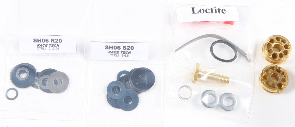 Race Tech Gold Fork Valve Kit • #200-S2050C