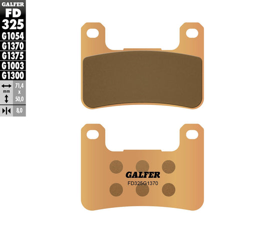 Galfer Brake Pads Sintered Fd325G1370