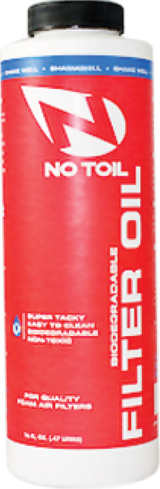 No Toil Air Filter Oil