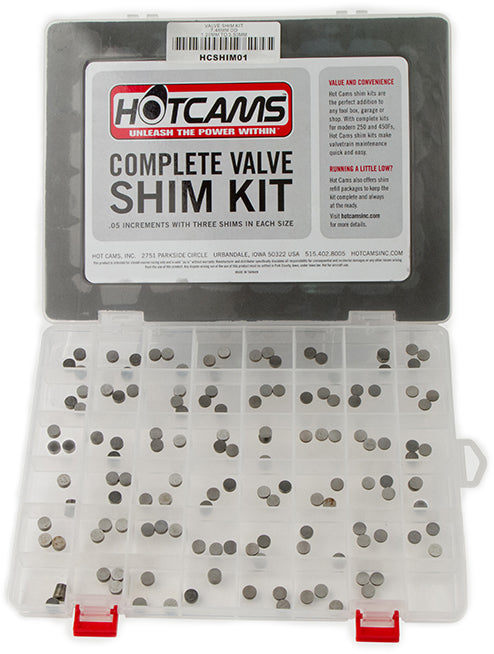 Hot Cams Valve Shim Kit