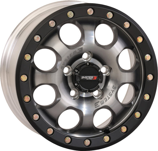 System 3 Sb7 Bl Wheel 15X7 4+3 (+10Mm) 5/4.5 Titanium