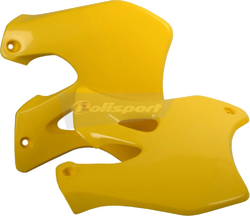 Polisport Radiator Shroud Yellow • #64-4424