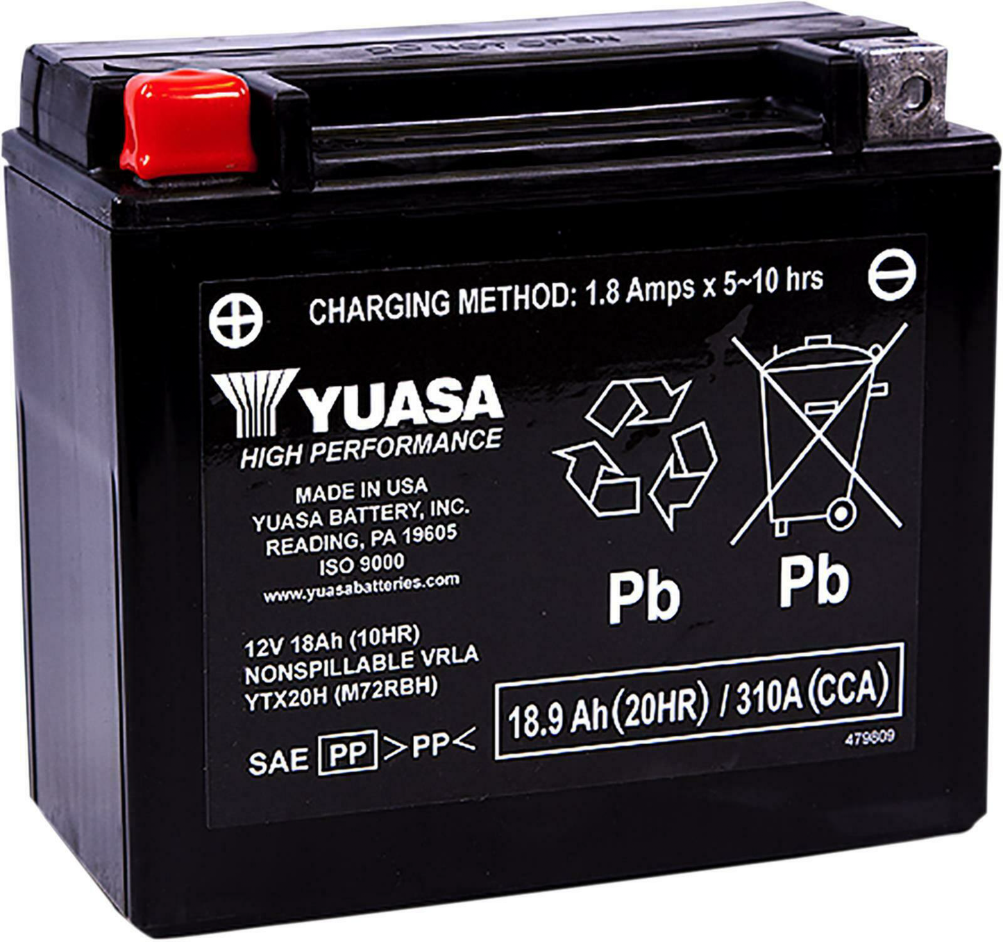 Yuasa YTX Battery Sealed Factory Activated