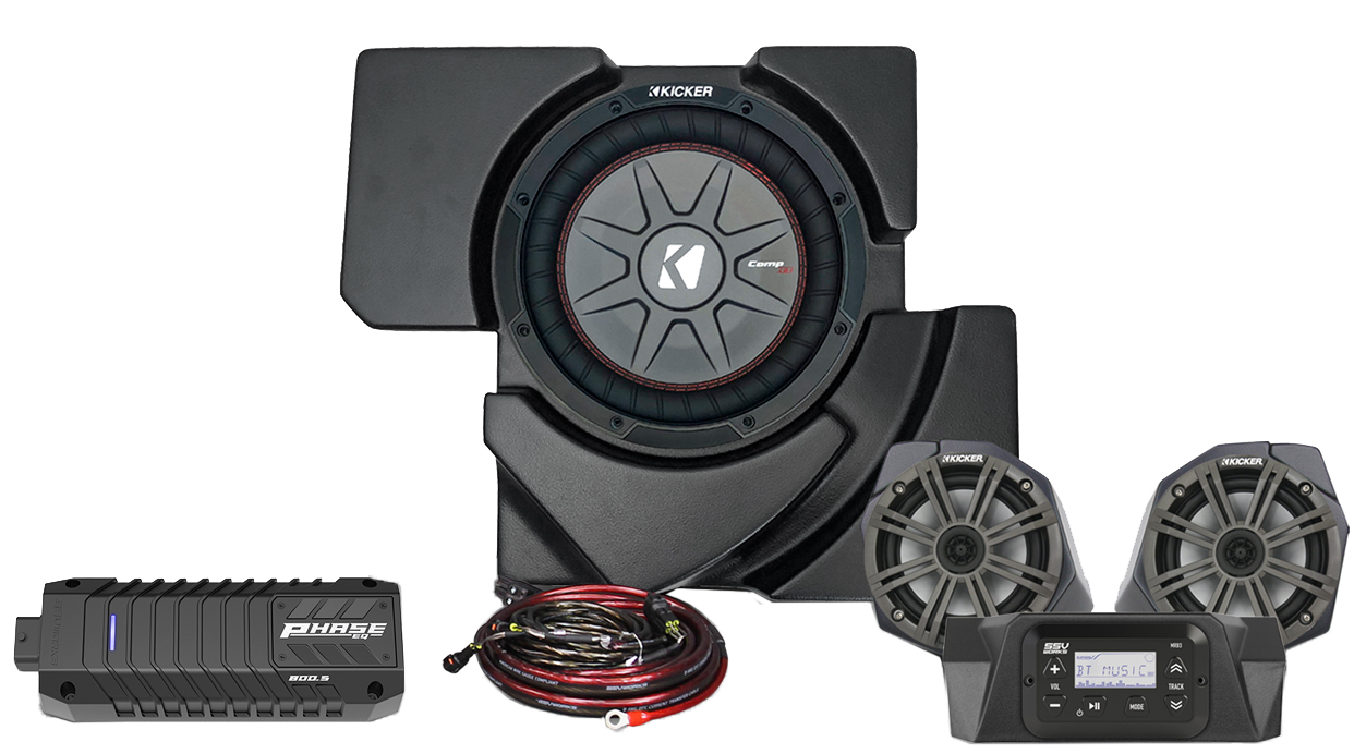 Ssv Works 3 Speaker Plug And Play Kit Kicker