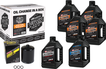 Maxima V-Twin Oil Change Kit