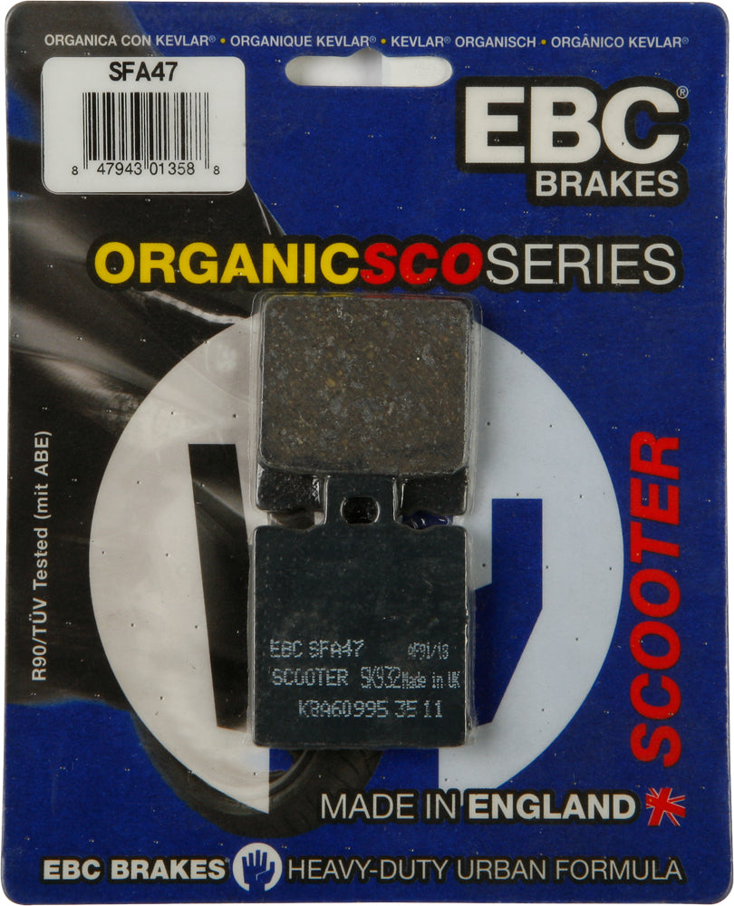 Ebc Brake Pads Sfa47 Organic