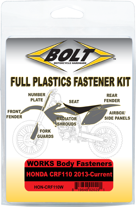 Bolt Body Work Fastener Kit • #020-00516