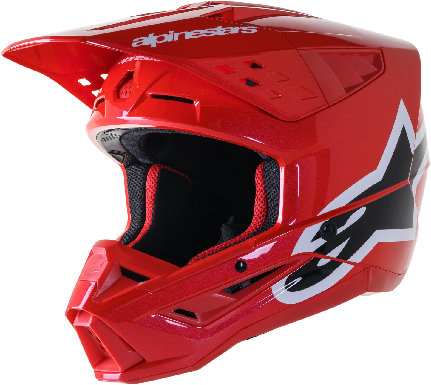 Alpinestars S-M5 Corp Helmet Bright Red Glossy 2X