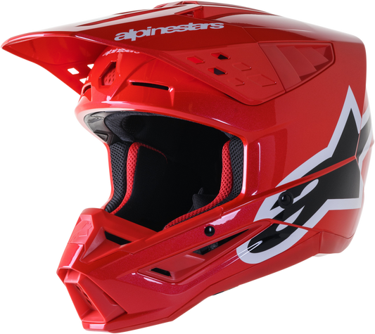 Alpinestars S-M5 Corp Helmet Bright Red Glossy 2X