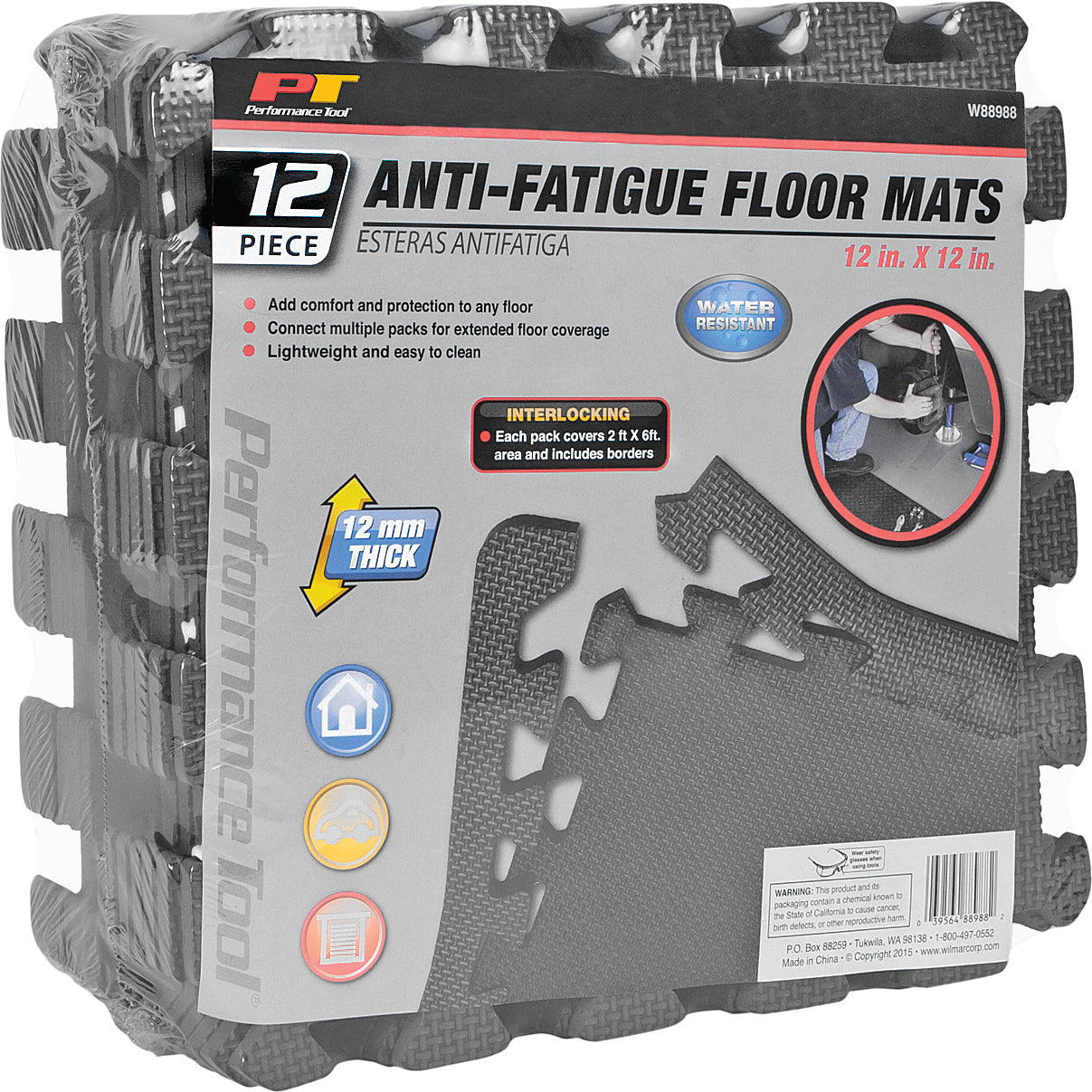 Performance Tool Anti-Fatigue Floor Mats