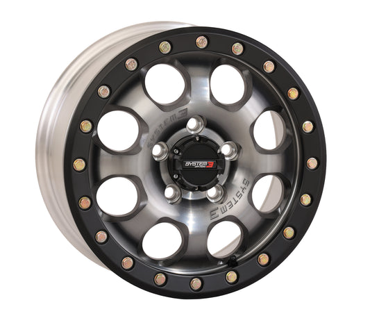 System 3 Sb7 Bl Wheel 15X7 6+1 (+50Mm) 5/4.5 Matte Titanium
