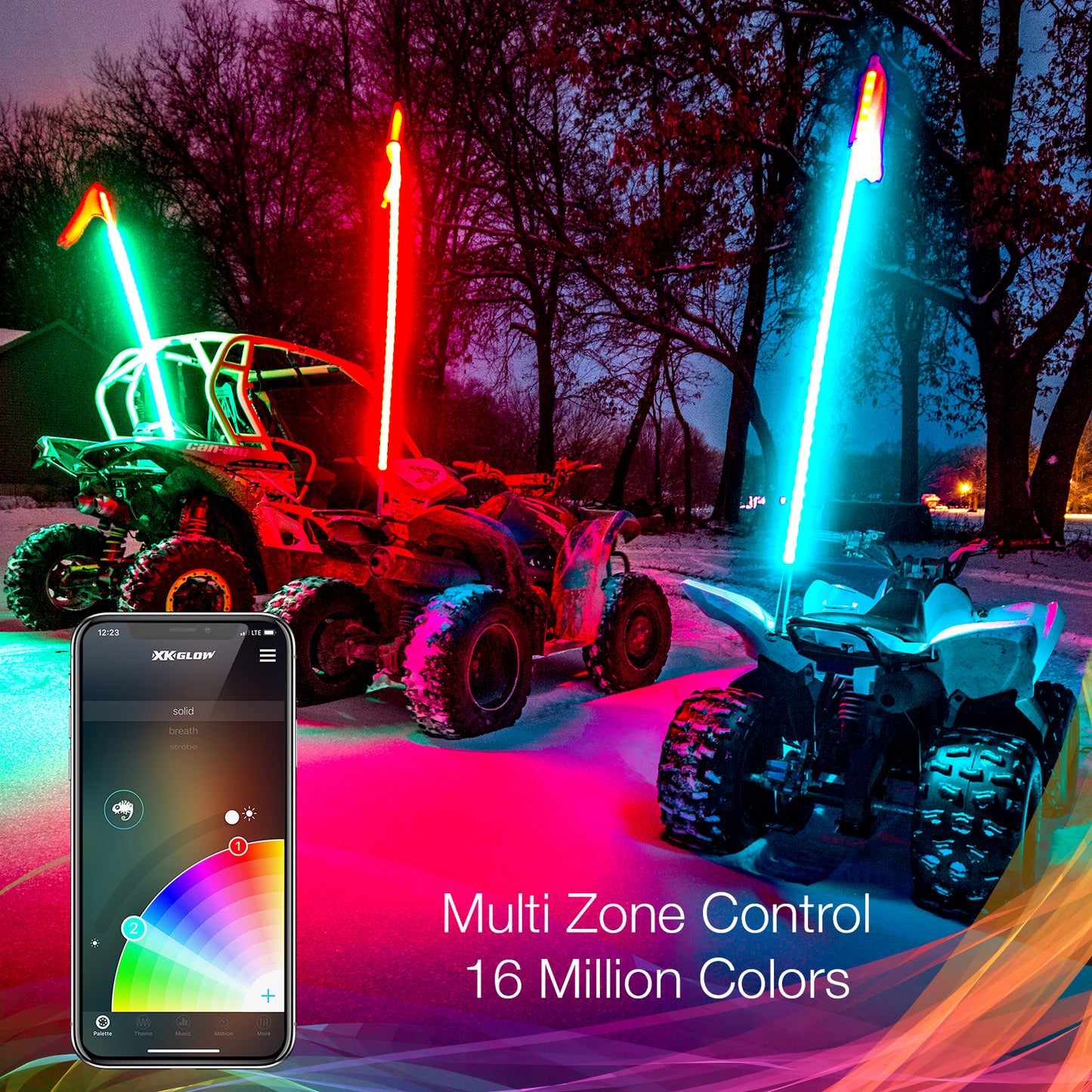 Xk Glow 2nd Gen Whip w/ Controller