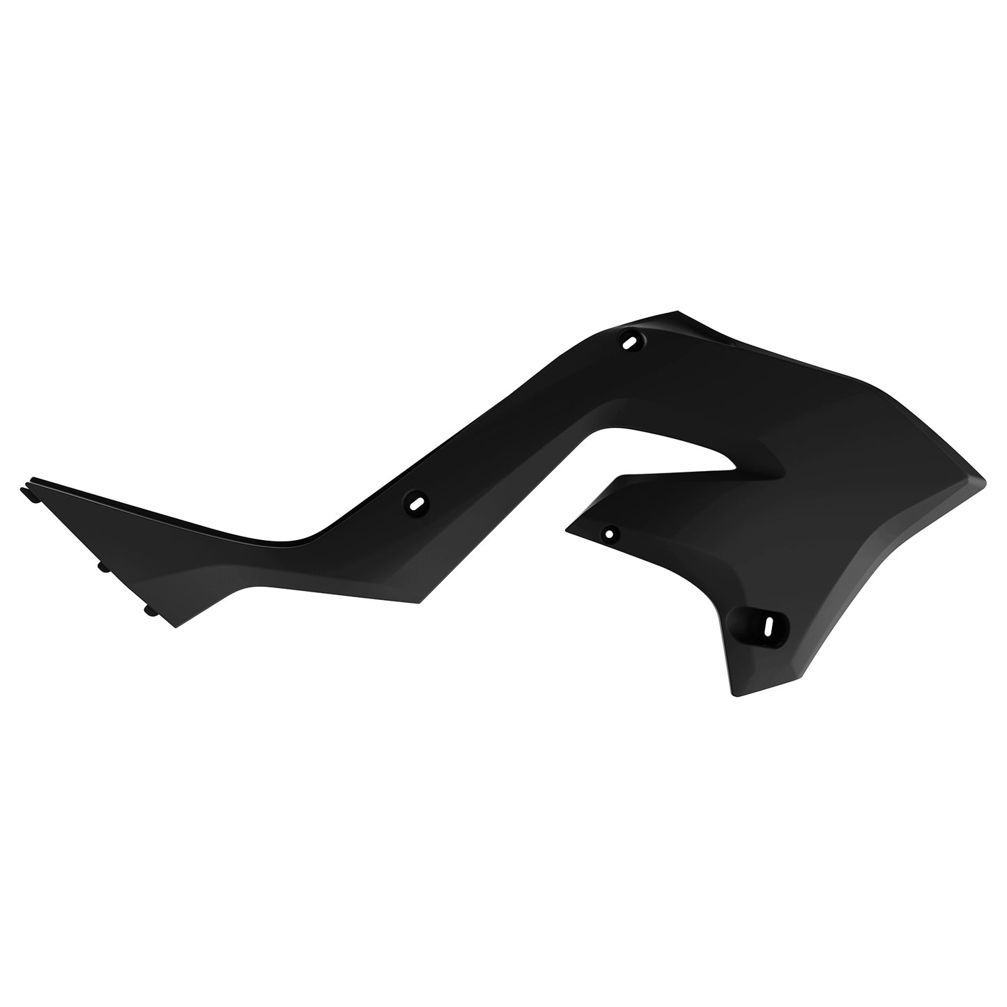 Polisport Radiator Scoops Restyling Black Kaw