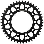 Supersprox Rear Sprocket Steel 43T-520 Blk Hon • #106-130343
