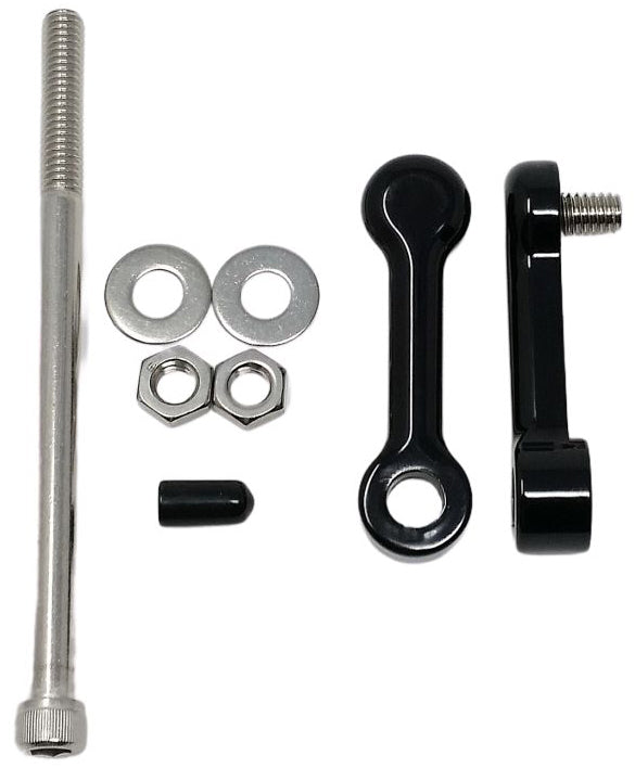 Dk Custom Products Billet Tank Lift Kit 3" `04-Up Xl Powder Coat Blk