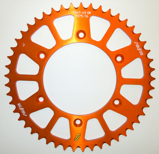 Sunstar Rear Sprocket Aluminum 52T-520 Org Hus/Husq/Ktm