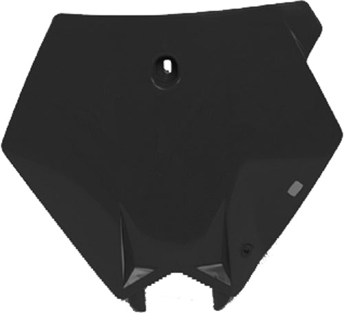 Acerbis Front Number Plate Black • #22530-10001