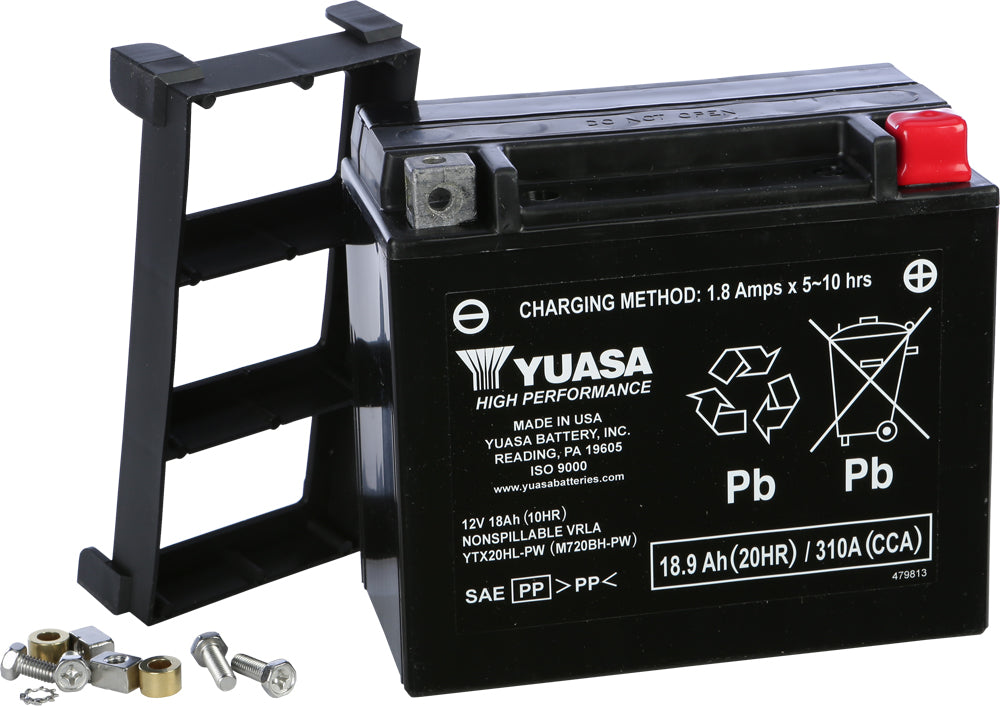 Yuasa Battery Ytx20Hl-Pw Sealed Factory Activated