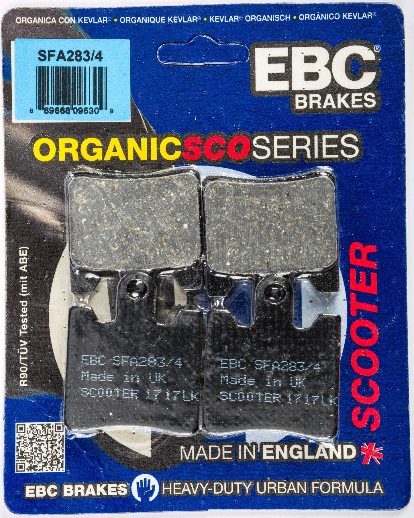 Ebc Brake Pads Sfa283/4 Organic