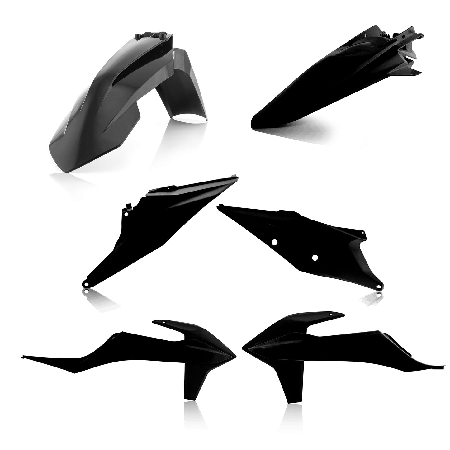 Acerbis Plastic Kit Black • #27265-00001