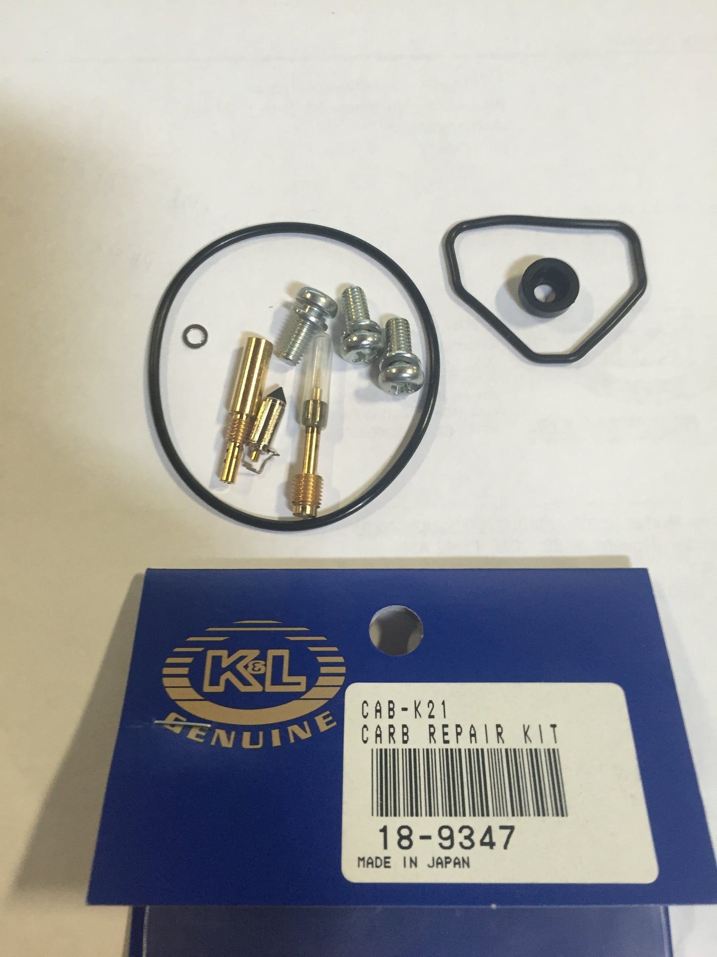 K&L CARB REPAIR KIT (EA)