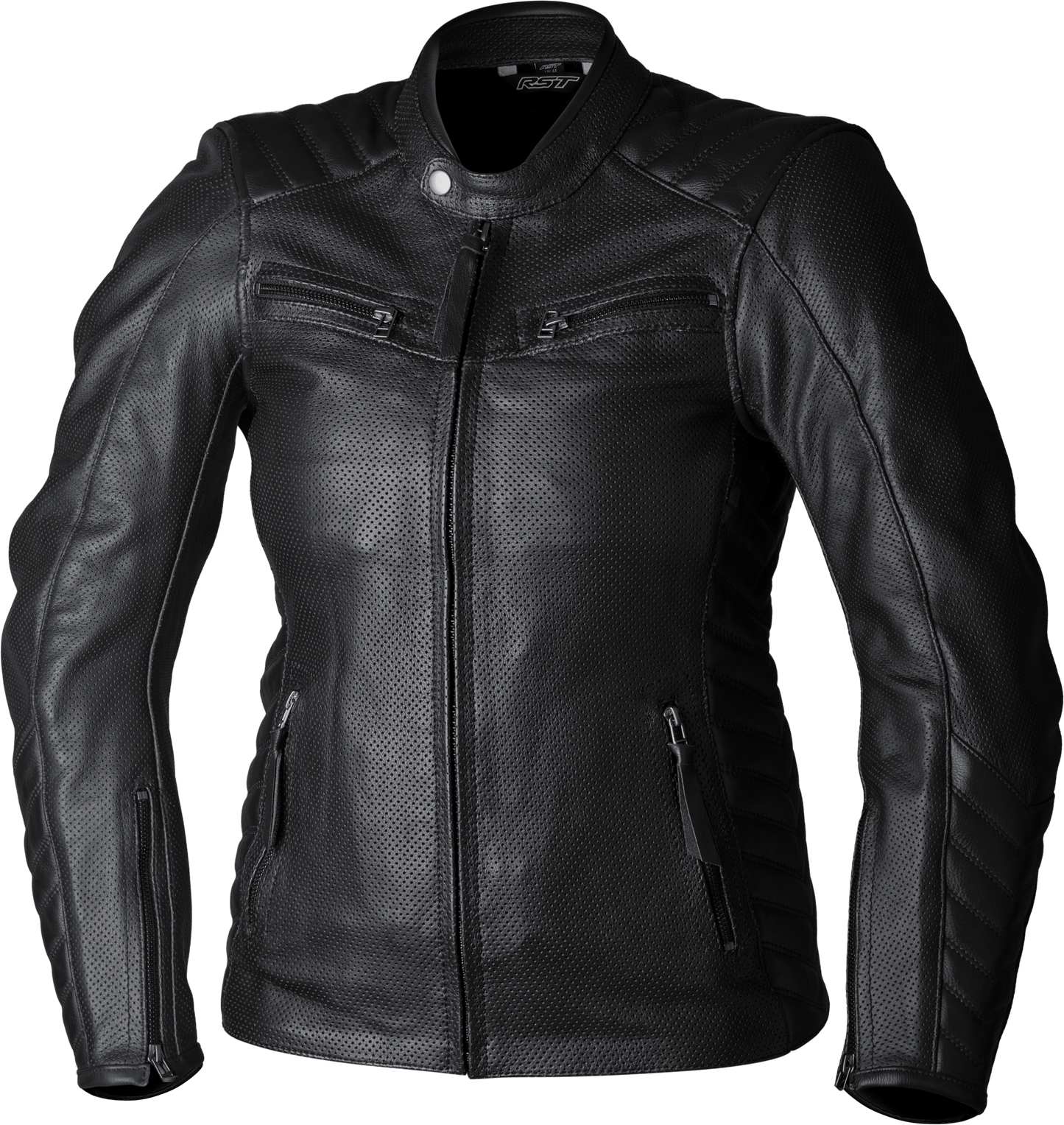 Rst Ladies Roadster Air Ce Jacket Black Leather 2Xl